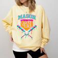 Mason 41 Meme Ice Cream Drip Baseball Birthday Costume Comfort Colors Sweatshirt Blue Spruce Mason 41 Meme Ice Cream Drip Baseball Birthday Costume Comfort Colors Sweatshirt Blue Spruce