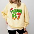 Mason 67 Christmas Ice Cream Drip Meme Six Seven Baseball Comfort Colors Sweatshirt Blue Spruce Mason 67 Christmas Ice Cream Drip Meme Six Seven Baseball Comfort Colors Sweatshirt Blue Spruce