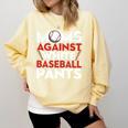Mom Against Baseball Pants Shirt Baseball Mom Comfort Colors Sweatshirt Blue Spruce Mom Against Baseball Pants Shirt Baseball Mom Comfort Colors Sweatshirt Blue Spruce