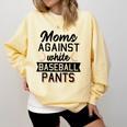 Moms Against White Baseball Pants Quote For a Baseball Mom Comfort Colors Sweatshirt Blue Spruce Moms Against White Baseball Pants Quote For a Baseball Mom Comfort Colors Sweatshirt Blue Spruce