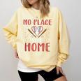 No Place Like Home Baseball Mom Kids Family Fun Comfort Colors Sweatshirt Blue Spruce No Place Like Home Baseball Mom Kids Family Fun Comfort Colors Sweatshirt Blue Spruce