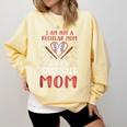I Am Not a Regular Mom I Am a Baseball Mom Comfort Colors Sweatshirt Blue Spruce I Am Not a Regular Mom I Am a Baseball Mom Comfort Colors Sweatshirt Blue Spruce