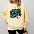 Outfield On Lockdown Baseball Defense Sports Comfort Colors Sweatshirt Blue Spruce Outfield On Lockdown Baseball Defense Sports Comfort Colors Sweatshirt Blue Spruce