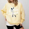 Philly Bedlam Bedlam At The Bank Philadelphia Baseball Premium Tri-Blend Comfort Colors Sweatshirt Blue Spruce