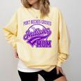 Port Neches-Groves High School PNG Indians Baseball Mom Comfort Colors Sweatshirt Blue Spruce Port Neches-Groves High School PNG Indians Baseball Mom Comfort Colors Sweatshirt Blue Spruce