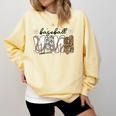 Preppy Baseball Mama Coquette Bow Game Day Mom Mother Comfort Colors Sweatshirt Blue Spruce Preppy Baseball Mama Coquette Bow Game Day Mom Mother Comfort Colors Sweatshirt Blue Spruce