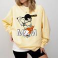 Proud Baseball MOM Sports & Softball Nostalgia Comfort Colors Sweatshirt Blue Spruce Proud Baseball MOM Sports & Softball Nostalgia Comfort Colors Sweatshirt Blue Spruce