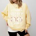 Proud Granny Of A 2026 Senior Baseball Graduate Comfort Colors Sweatshirt Blue Spruce