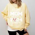 Proud Mom Of a 2024 Senior Baseball Mom 2024 Graduate Premium Comfort Colors Sweatshirt Blue Spruce Proud Mom Of a 2024 Senior Baseball Mom 2024 Graduate Premium Comfort Colors Sweatshirt Blue Spruce