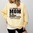 Proud Mom Of An Awesome Baseball Player Baseball Mom Comfort Colors Sweatshirt Blue Spruce Proud Mom Of An Awesome Baseball Player Baseball Mom Comfort Colors Sweatshirt Blue Spruce