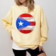 Puerto Rico Baseball Flag Boricua Beisbol Fan Gear Comfort Colors Sweatshirt Blue Spruce Puerto Rico Baseball Flag Boricua Beisbol Fan Gear Comfort Colors Sweatshirt Blue Spruce