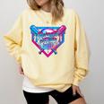 Respect The Drip Baseball Ice Cream For Kids Boys Youth Comfort Colors Sweatshirt Blue Spruce Respect The Drip Baseball Ice Cream For Kids Boys Youth Comfort Colors Sweatshirt Blue Spruce