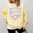 Respect The Drip Baseball Player Comfort Colors Sweatshirt Blue Spruce Respect The Drip Baseball Player Comfort Colors Sweatshirt Blue Spruce