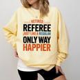 Retired Basketball Referee For Baseball Refs Comfort Colors Sweatshirt Blue Spruce Retired Basketball Referee For Baseball Refs Comfort Colors Sweatshirt Blue Spruce