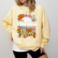 Retro Groovy Baseball Mom Family Matching Women Comfort Colors Sweatshirt Blue Spruce Retro Groovy Baseball Mom Family Matching Women Comfort Colors Sweatshirt Blue Spruce