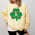 Retro Shamrock Baseball St Patricks Day Men Women Boys Girls Comfort Colors Sweatshirt Blue Spruce Retro Shamrock Baseball St Patricks Day Men Women Boys Girls Comfort Colors Sweatshirt Blue Spruce