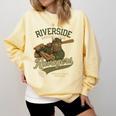 Riverside Ravagers Retro Minor League Baseball Comfort Colors Sweatshirt Blue Spruce Riverside Ravagers Retro Minor League Baseball Comfort Colors Sweatshirt Blue Spruce