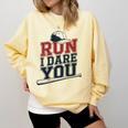 Run I Dare You Baseball Catcher Player Fan Comfort Colors Sweatshirt Blue Spruce Run I Dare You Baseball Catcher Player Fan Comfort Colors Sweatshirt Blue Spruce