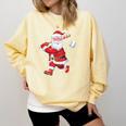 Santa Baseball Christmas Pajamas Xmas Men Kids Boys Comfort Colors Sweatshirt Blue Spruce