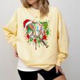 Santa Sports Ice Baseball Christmas Xmas Pajama Kid Men Boys Comfort Colors Sweatshirt Blue Spruce Santa Sports Ice Baseball Christmas Xmas Pajama Kid Men Boys Comfort Colors Sweatshirt Blue Spruce