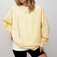 Sassy Baseball Mom Comfort Colors Sweatshirt Blue Spruce