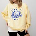 School Spirit Panthers Panther Pride Baseball Mom For Women Comfort Colors Sweatshirt Blue Spruce School Spirit Panthers Panther Pride Baseball Mom For Women Comfort Colors Sweatshirt Blue Spruce