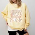 Senior Dad Class Of 2026 Graduate Baseball 2026 Graduation Comfort Colors Sweatshirt Blue Spruce Senior Dad Class Of 2026 Graduate Baseball 2026 Graduation Comfort Colors Sweatshirt Blue Spruce