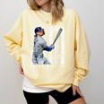 Show Your Pride Bobby WITT Jr Kansas City Baseball MLBPA Comfort Colors Sweatshirt Blue Spruce
