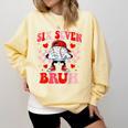 Six Seven 67 Bruh 6 7 Meme Baseball Ice Cream Drip Valentine Comfort Colors Sweatshirt Blue Spruce Six Seven 67 Bruh 6 7 Meme Baseball Ice Cream Drip Valentine Comfort Colors Sweatshirt Blue Spruce