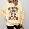 Six Seven 67 Happy Pi Day 314 Football Basketball Baseball Comfort Colors Sweatshirt Blue Spruce
