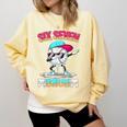 Six Seven 67 Meme Ice Cream Drip Baseball Dabbing Boy Kids Comfort Colors Sweatshirt Blue Spruce Six Seven 67 Meme Ice Cream Drip Baseball Dabbing Boy Kids Comfort Colors Sweatshirt Blue Spruce