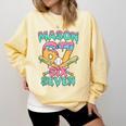Six Seven Meme Mason Ice Cream Drip Baseball Number 67 Comfort Colors Sweatshirt Blue Spruce Six Seven Meme Mason Ice Cream Drip Baseball Number 67 Comfort Colors Sweatshirt Blue Spruce