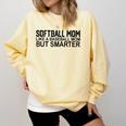 Softball Mom Like A Baseball Mom But Smarter Comfort Colors Sweatshirt Blue Spruce Softball Mom Like A Baseball Mom But Smarter Comfort Colors Sweatshirt Blue Spruce