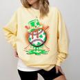 St Patrick Day Baseball Drip Ice Cream Kids Boys Men Comfort Colors Sweatshirt Blue Spruce St Patrick Day Baseball Drip Ice Cream Kids Boys Men Comfort Colors Sweatshirt Blue Spruce