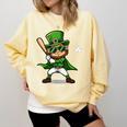 St Patrick’s Day Leprechaun Baseball Irish Graphic Comfort Colors Sweatshirt Blue Spruce St Patrick’s Day Leprechaun Baseball Irish Graphic Comfort Colors Sweatshirt Blue Spruce