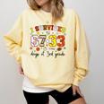 I Survived 6733 Days Baseball Football Softball 3rd Grade Comfort Colors Sweatshirt Blue Spruce I Survived 6733 Days Baseball Football Softball 3rd Grade Comfort Colors Sweatshirt Blue Spruce