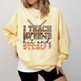 I Teach My Kids To Hit And Steal Baseball Moms Quote Comfort Colors Sweatshirt Blue Spruce