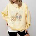 That's My Grandson Out There Jersey Number 56 Baseball Comfort Colors Sweatshirt Blue Spruce
