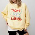 Tired Baseball Mom Club Baseball Mama Mother's Day Comfort Colors Sweatshirt Blue Spruce Tired Baseball Mom Club Baseball Mama Mother's Day Comfort Colors Sweatshirt Blue Spruce