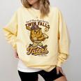 Twin Falls Taters Minor League Baseball Team Comfort Colors Sweatshirt Blue Spruce Twin Falls Taters Minor League Baseball Team Comfort Colors Sweatshirt Blue Spruce