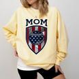 USA Mum Mother's Day Baseball Mom Comfort Colors Sweatshirt Blue Spruce USA Mum Mother's Day Baseball Mom Comfort Colors Sweatshirt Blue Spruce