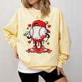 Valentine Baseball Drip Ice Cream Youth Boys Couples Comfort Colors Sweatshirt Blue Spruce Valentine Baseball Drip Ice Cream Youth Boys Couples Comfort Colors Sweatshirt Blue Spruce