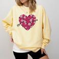 Valentine's Day Baseball Heart Softball Player Sports Lover Comfort Colors Sweatshirt Blue Spruce Valentine's Day Baseball Heart Softball Player Sports Lover Comfort Colors Sweatshirt Blue Spruce