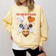 Valentines Day Boys Men Hearts Gaming Football Baseball Love Premium Tri-Blend Comfort Colors Sweatshirt Blue Spruce Valentines Day Boys Men Hearts Gaming Football Baseball Love Premium Tri-Blend Comfort Colors Sweatshirt Blue Spruce