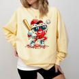 Valentines Day Heart Baseball Drip Ice Cream Boys Kids Men Comfort Colors Sweatshirt Blue Spruce Valentines Day Heart Baseball Drip Ice Cream Boys Kids Men Comfort Colors Sweatshirt Blue Spruce
