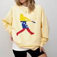Venezuela Baseball Comfort Colors Sweatshirt Blue Spruce Venezuela Baseball Comfort Colors Sweatshirt Blue Spruce