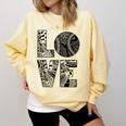 Women's Baseball Softball Baseball Mom LOVE Baseball Comfort Colors Sweatshirt Blue Spruce Women's Baseball Softball Baseball Mom LOVE Baseball Comfort Colors Sweatshirt Blue Spruce