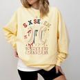 Women's Six Seven 67 Bruh 6 7 Happy Pi Day Baseball Be Irrational Comfort Colors Sweatshirt Blue Spruce Women's Six Seven 67 Bruh 6 7 Happy Pi Day Baseball Be Irrational Comfort Colors Sweatshirt Blue Spruce