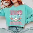 100 Days Of School Baseball 100th Day Of School Girls Comfort Colors Sweatshirt Butter 100 Days Of School Baseball 100th Day Of School Girls Comfort Colors Sweatshirt Butter