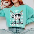 100 Days Of School Baseball Bat 100th Day Of School Comfort Colors Sweatshirt Butter 100 Days Of School Baseball Bat 100th Day Of School Comfort Colors Sweatshirt Butter